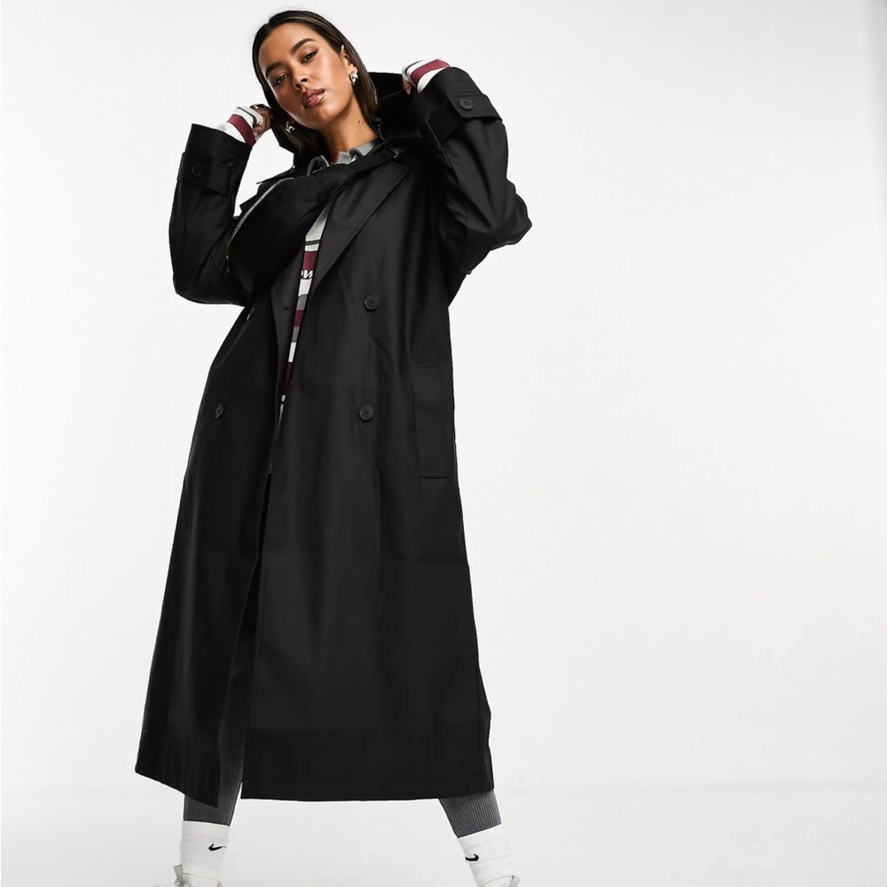 ASOS Hooded Trenchcoat